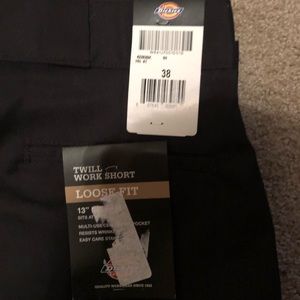 COPY - COPY - Men 38 Twill Work Shorts Loose Fit …